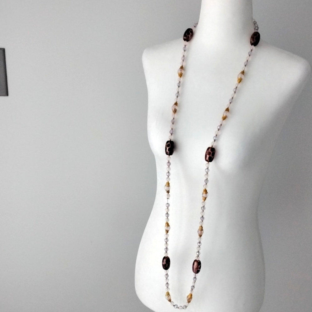 26" Beaded necklace